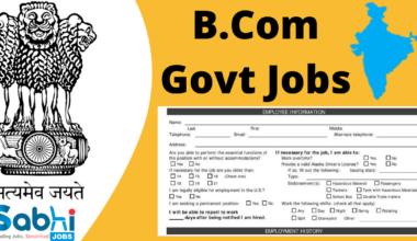 B.Com Govt Jobs