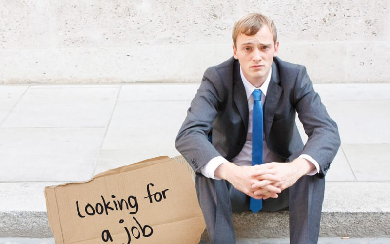 unemployed businessman